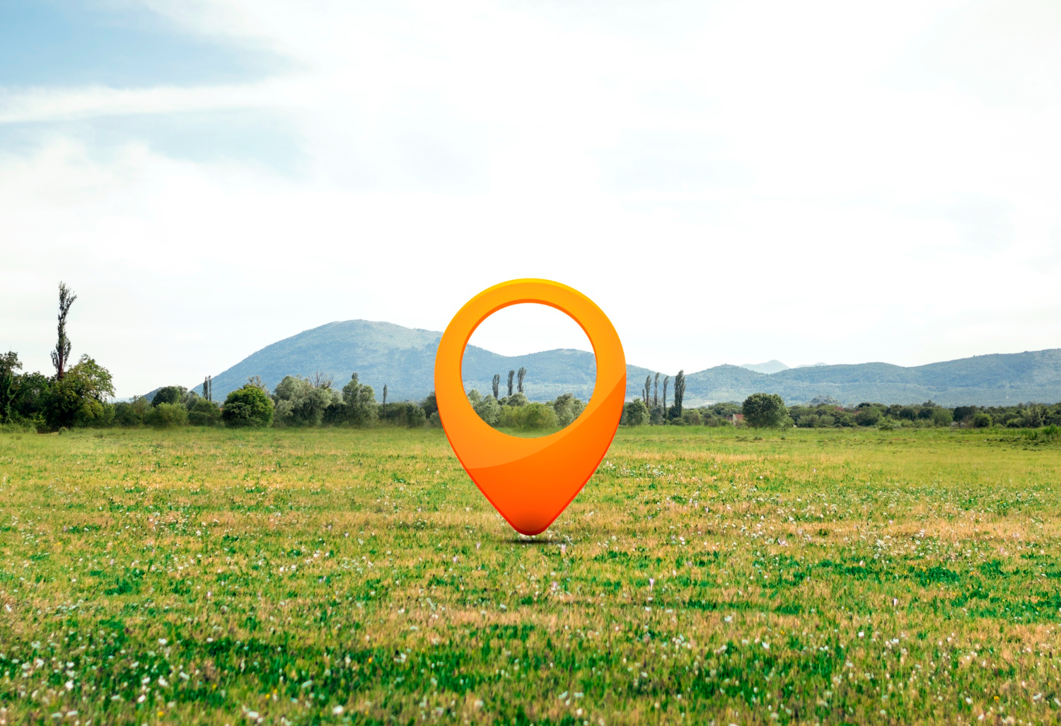 location-symbol-with-landscape-background